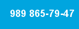 989 865-79-47 989 865-79-47